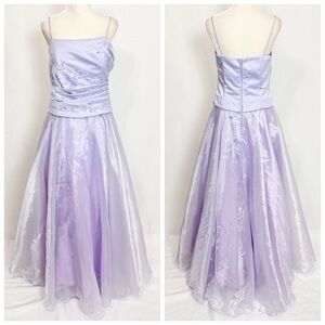 Vintage Aspeed Lilac Prom Dress